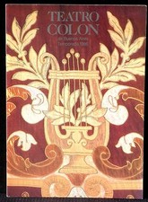 Teatro Colon 1986 concert Manuel Rego Simon Blech Orch Buenos Aires VGC