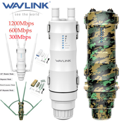 Outdoor WiFi Extender Booster WiFi 5 Router AC600 AC1200 Repeater AP Long Range