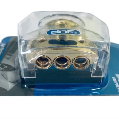 0 Gauge Input Distribution Block 4/8 Gauge Output Car Audio 0/1/2/4AWG 12 VOLT