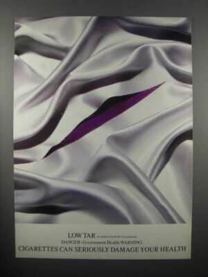 1984 Silk Cut Cigarette Ad