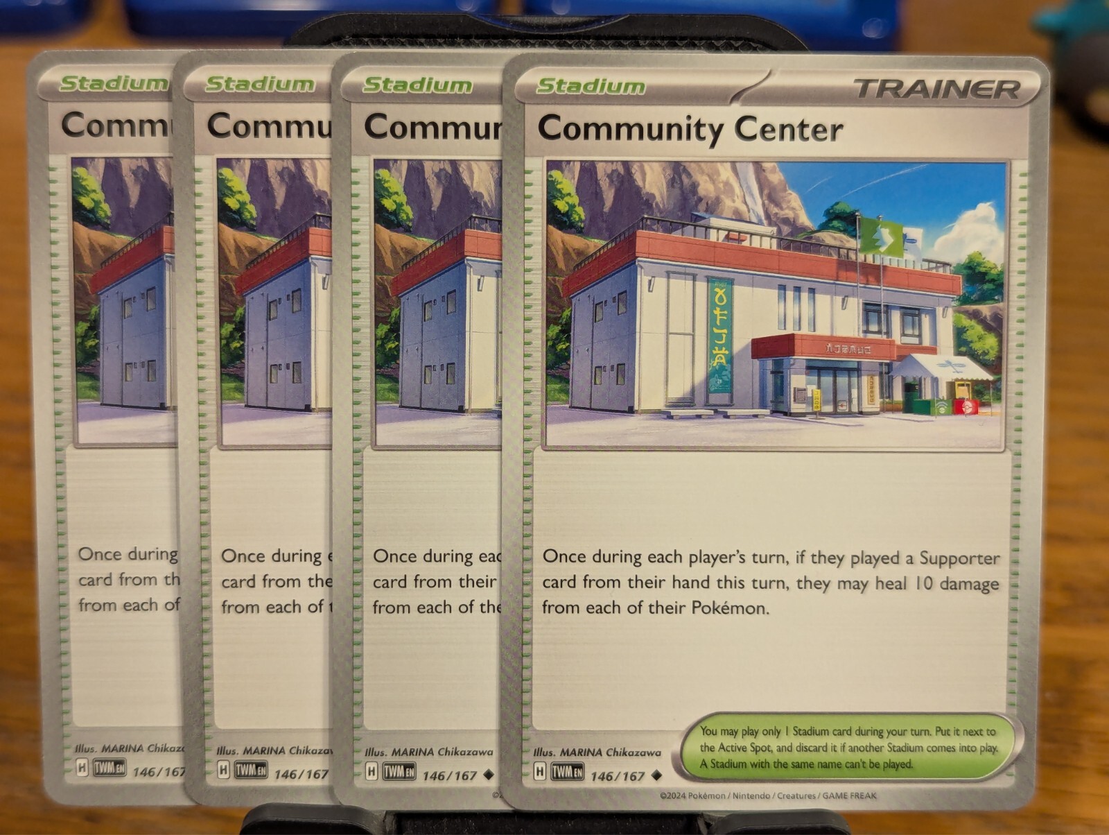 Pokemon TCG Community Center 146/167 x4 Playset