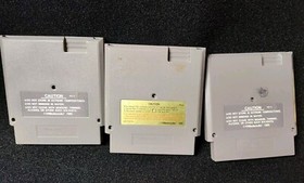 Super Mario Bros 1 2 3 - Nintendo NES - Trilogy Bundle Lot - Tested - Authentic