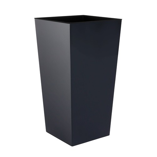 Vaso Rotondo Prosperplast Splofy – Effetto Maglia 28,2L – Antracite 39x33cm - 3