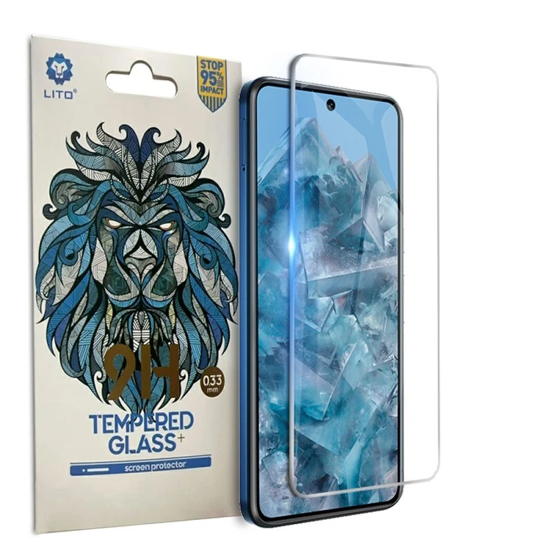 LITO For Google Pixel 8A 7A 8 9 Pro XL 5G Full Tempered Glass Screen Protector - Picture 1 of 2