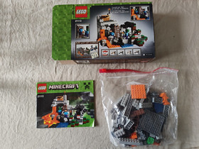 LEGO MINECRAFT 21113 The Cave Complete Box Instructions EUC