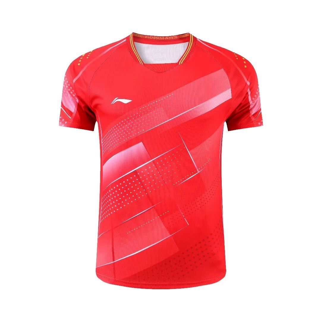 NEW LiNing Men's Badminton TShirts table tennis clothes Sports Tops