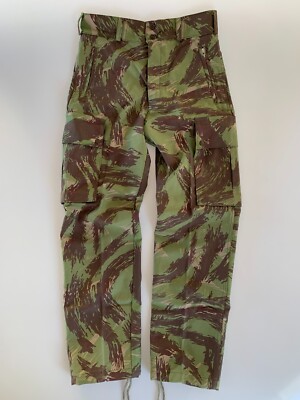 1960〜70's Portugal Military Cargo VTG Old Portuguese M964 Lizard Camo Jacket Comando Paratrooper