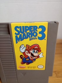 Super Mario Bros. 3 (Nintendo NES, 1990) Cartridge & OEM Sleeve. Authentic 💥