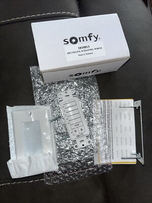 Somfy Switch 1810813 5 channel remote control blind  White BRAND NEW