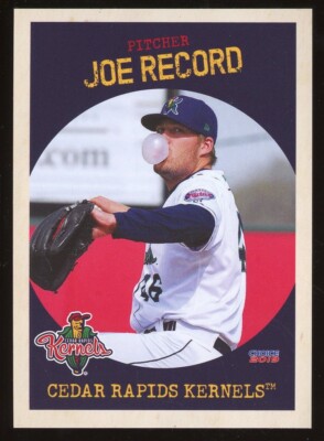 2019 Choice Cedar Rapids Kernels JOE RECORD RC TWINS UC SANTA BARBARA