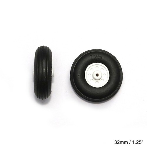 Model Aircraft Wheels & Tyres - 1 Pair - 26-50mm -Superlight- RC FF CL R/C Plane - Picture 11 of 23