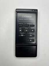 Fisher RVR820 Remote, Black - OEM Original for FHV815, FHV820 VCR VHS Player
