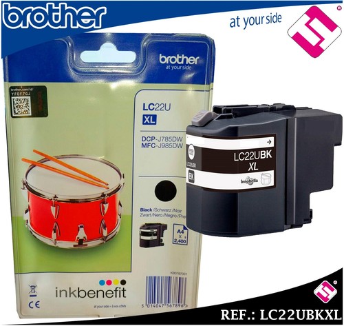 Buy Lc22ubk xl black ink original 