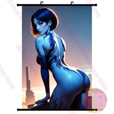 Anime Poster Game Role AI Girl HD Painting Wall Scroll Poster 60X90cm Decor