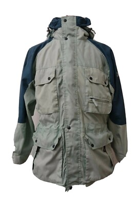 Men's Vintage Vaude Green Outdoor Jacket Coat Small