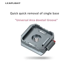 Universal Arca Swiss Quick Release Base w/ Lock 1/4 Mount Tripod Stand Only