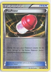 PlusPower 96/114 Black & White Reverse Holo