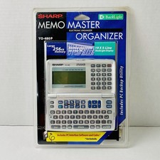 Vintage SHARP YO-190P MEMO MASTER ORGANIZER PDA  RARE