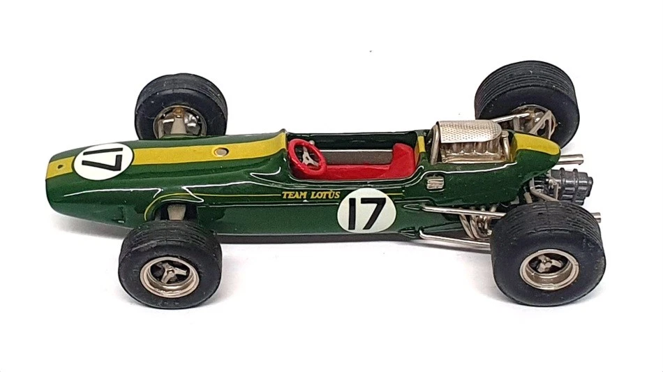 SMTS escala 1/43 nº 6 - F1 Lotus 33 #17 Jim Clark - Verde/amarelo - Imagem 4 de 4
