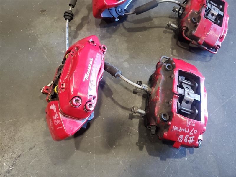 2007 Maserati Quattroporte Brake Caliper Set With Connection Lines OEM