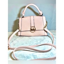 Juicy Couture Blush Pink Logo Satchel Crossbody Coquette Y2K Bag