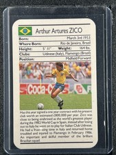 Zico, Arthur Artures - 1987 Ace Fat Pack 