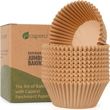 200Pcs Parchment Jumbo Cupcake Muffin Liners for Baking Large Cups
