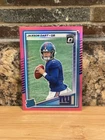 2025 Panini Donruss - Rated Rookie Jaxson Dart #400 Optic Preview Pink Prizm