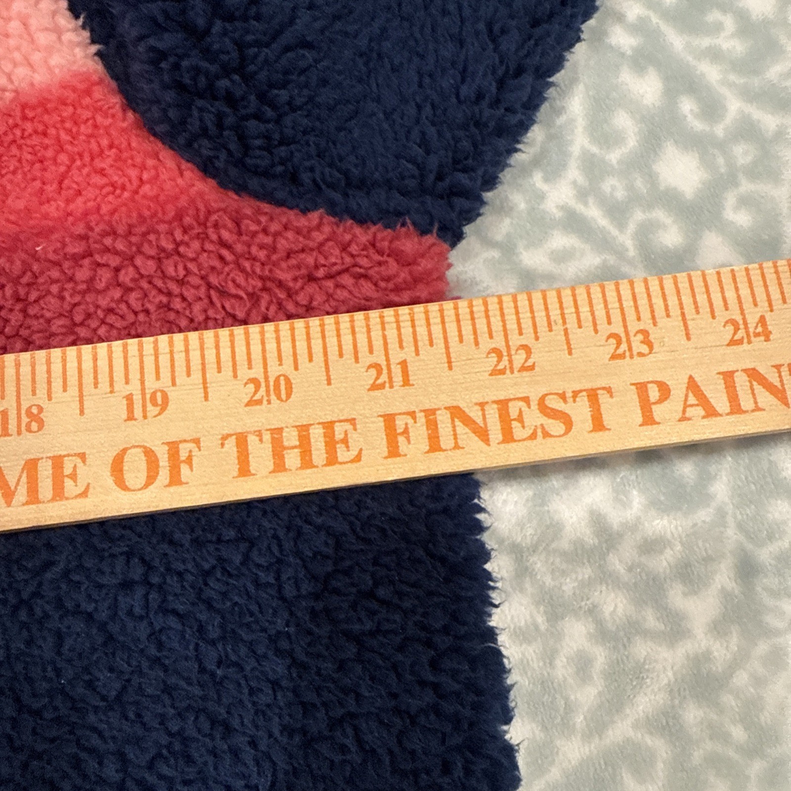 Chubbies Hoodie Men’s Size Small Blue Deep Pile Sherpa Fleece Sweater Pullover