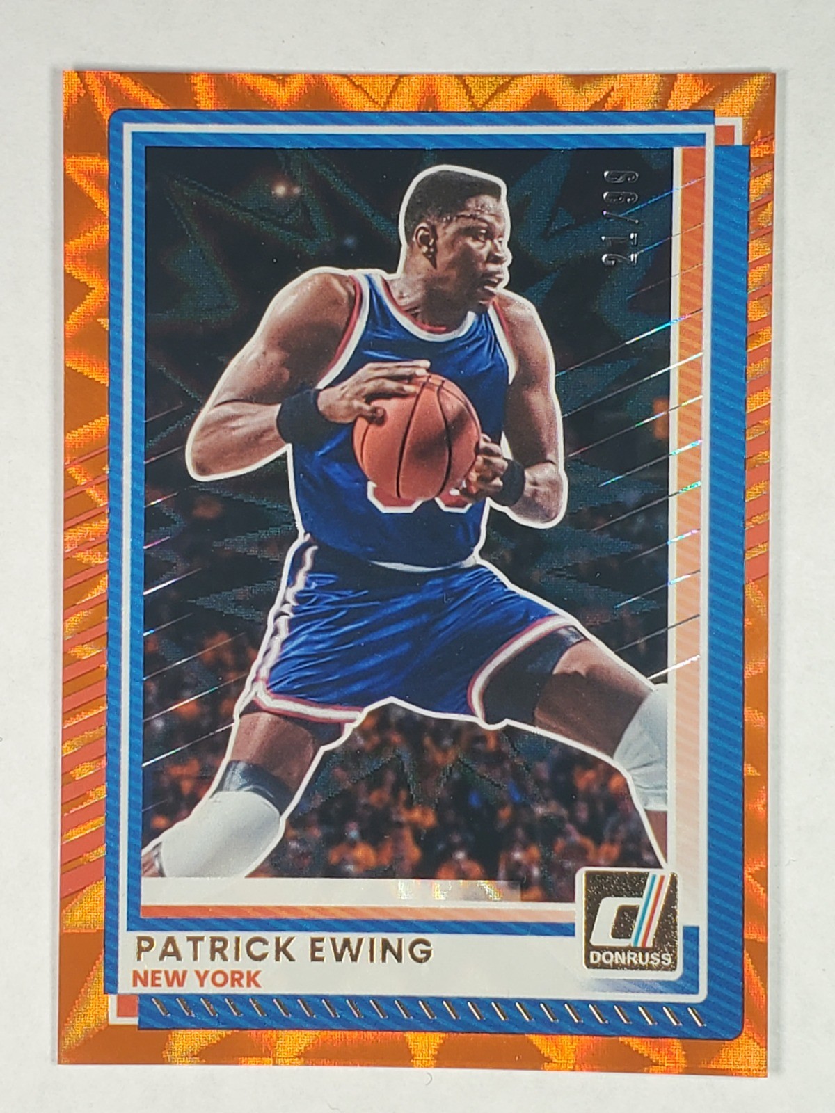 Patrick Ewing 2025-26 Donruss Orange Explosion 125 New York Knicks /125