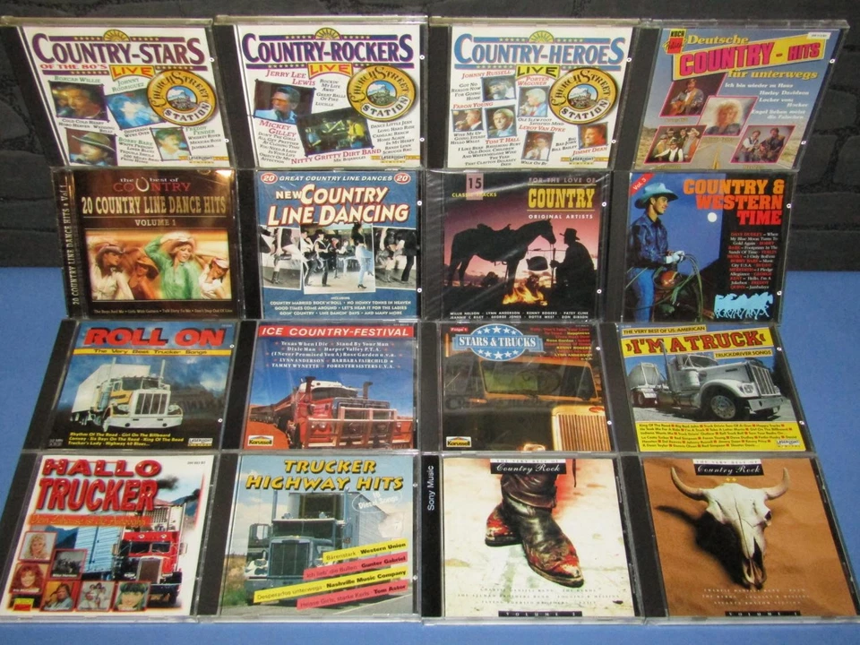 CD Sampler Sammlung Collection: Country Music & Western Musik, Bluegrass 55 CD's - Bild 2 von 4