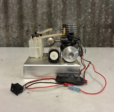 Toki 2-Stroke Gasoline Engine Model Toy Petrol Engine Mixture Nitro DC Generator