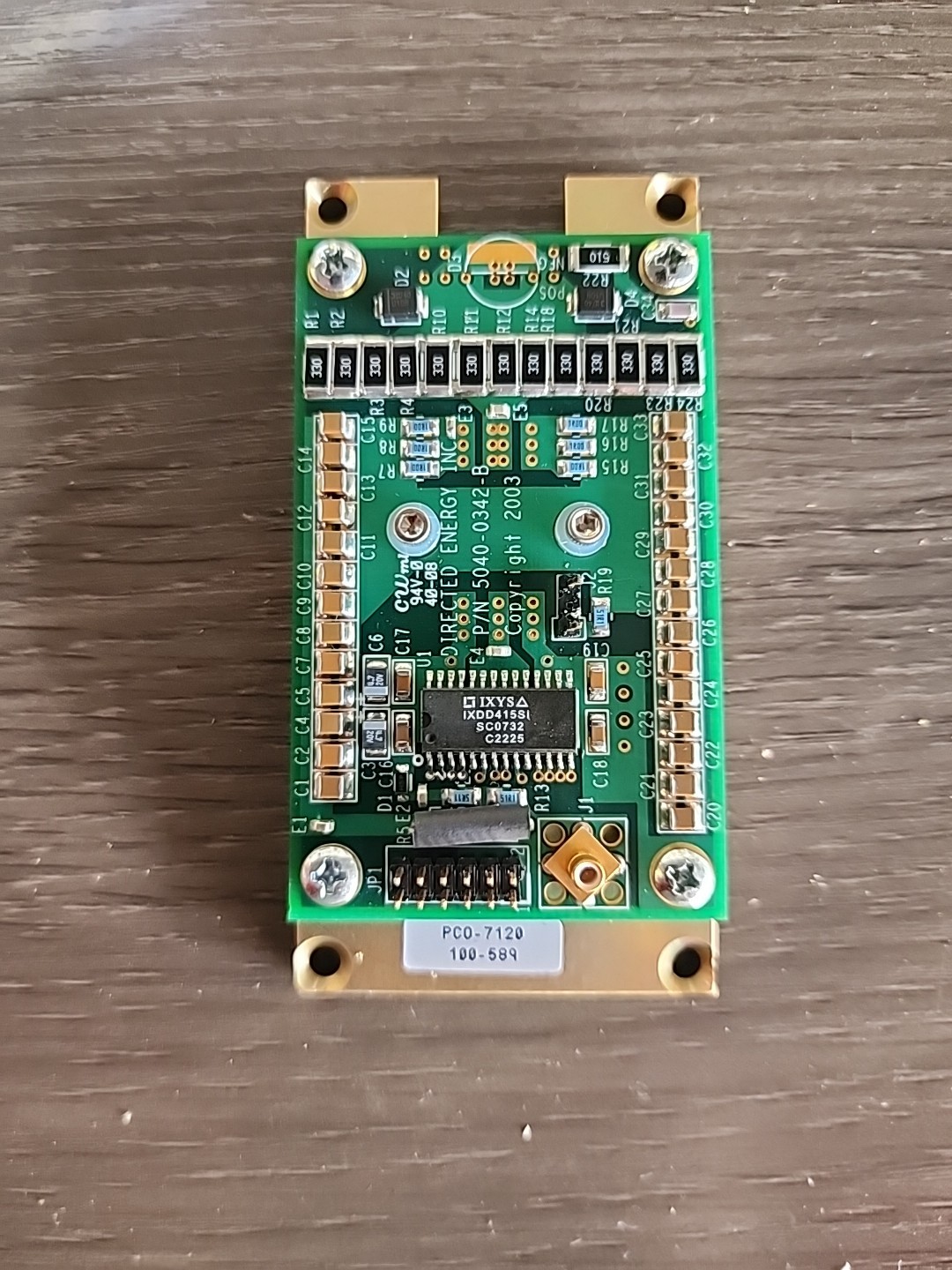 PCO-7120 Pulsed Laser Diode Driver module | eBay