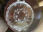Vintage 1989 Mikasa Walther Glas Angelique Collection 13-5/8” Cake Plate Platter — photo 2