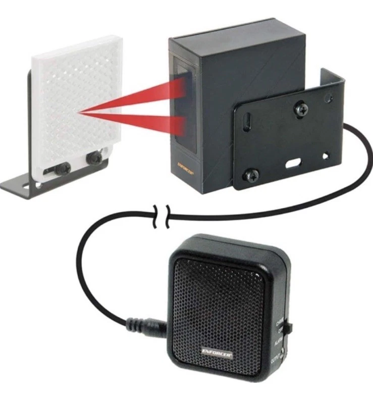 🌟Sensor de sistema de alerta de entrada de puerta con timbre Seco-Larm Enforcer E-931CS22RRCQ Foto 2 de 4