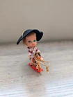 VTG Mattel Liddle Kiddles CALAMITY JIDDLE Cowgirl Doll Outfit Hat Horse