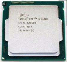 Processore Intel Core i5-4670K - LGA1150 - testato funzionante - sbloccato