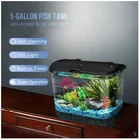 5-Gallon Aquarium Kit with LED Lighting & Power Filter