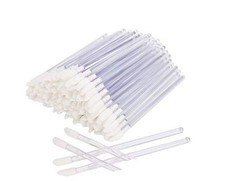 WOIWO 50 Pcs Disposable Tipped Lip Gloss Wands Applicator, Lip Brushes Make U...