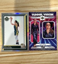 2025 Panini Donruss WNBA Seattle Storm Tunnel Vision & Foil Nika Muhl 2 Cards