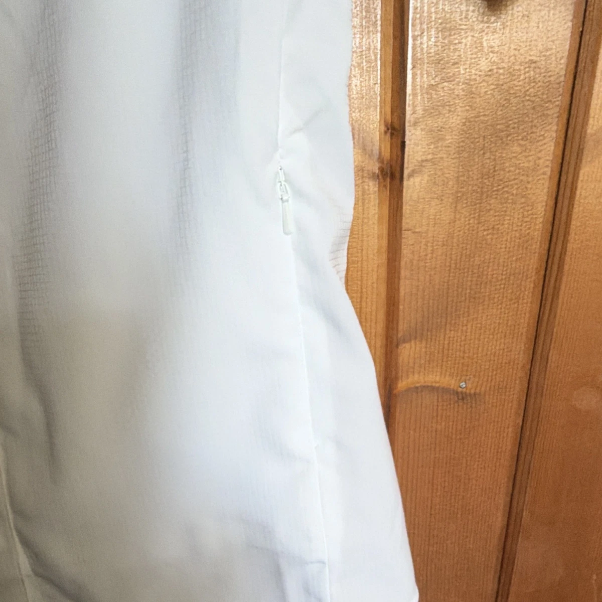 Camisa de pesca Columbia PFG para mujer blanca de malla ventilada con botones talla S