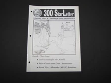 Mercedes Benz Gull Wing Group 300 StarLetter W198 300SL Back Issue February 1994
