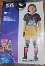 Spirit Halloween KPop Demon Hunters Kids Mira Costume XL