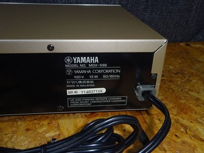 USED Yamaha MDX-596 MD Recorder MiniDisc Deck Player | eBay