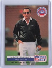 1992 Pro Set #SC2 Al Davis HOF Inductees