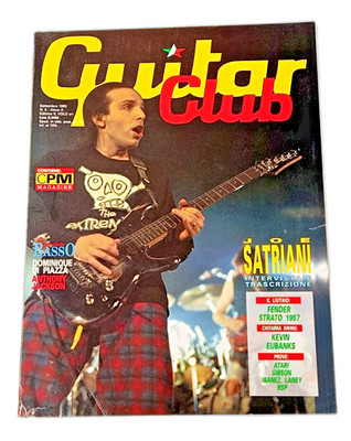 Guitar Club Nr. 9 September 1993 Joe Satriani Fender 1957 Kevin Eubanks Magazin