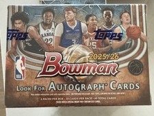 2025/26 Bowman basketball Value Box 