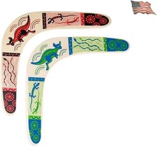 Wooden Boomerang Colors May Vary
