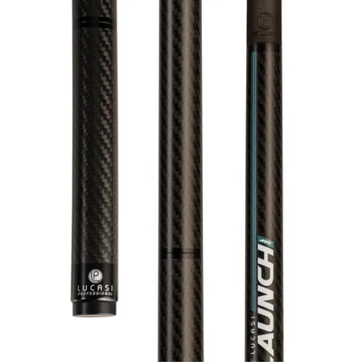 LUCASI LAUNCH JUMP CUE 3 PC CARBON FIBER  BRAND NEW FREE SHIPPING FREE CASE - Image 1 of 4