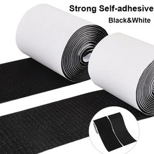 Width 100mm(4Inch) Strong Self-adhesive Fastener Tape Hook and Loop Back Nylon S